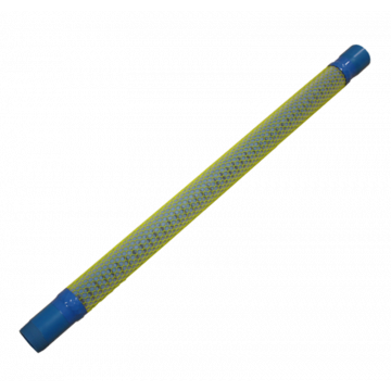 Gewebefilter PVC DN50 (2") x 1500mm Rohrgewinde Tressenweite T15
