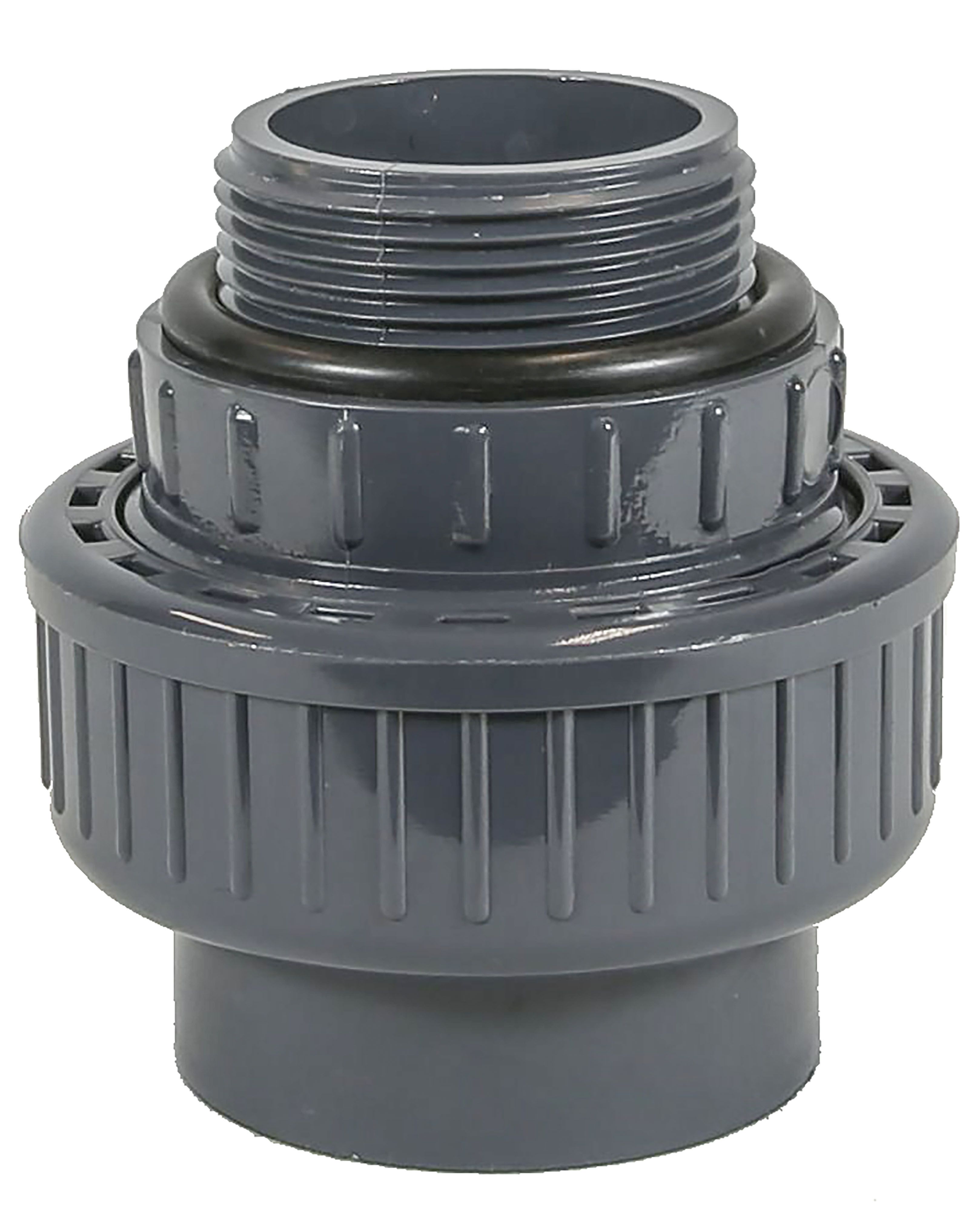 Steinbach PVC Übergangsverschraubung Klebemuffe X AG Mit O- Ring PN 16 Da 50 X 1 1 2 1 K 590546 De - Foto 4