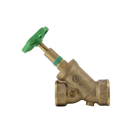 KFR Freistromventil aus Messing mit Entleerung